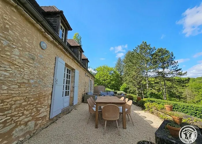 펜션 Maison Avec Piscine Privee - Perigord Noir - Fr-1-616-560 *